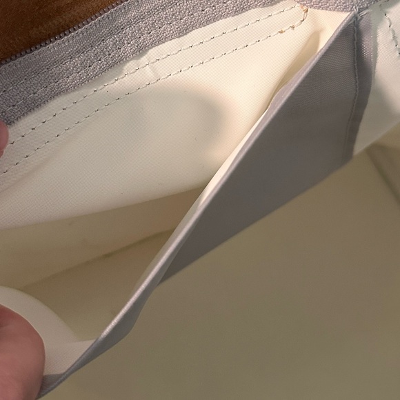 NEW Longchamp Le Pilage Light Grey - Limited Edition Eiffel Tower - Medium - Picture 14 of 16